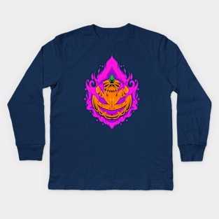 Jack-O'-Lantern 1.4 Kids Long Sleeve T-Shirt